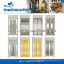 Mirror/Etching/Hairline Elevator Door Panel and Door Plate, Lift Parts